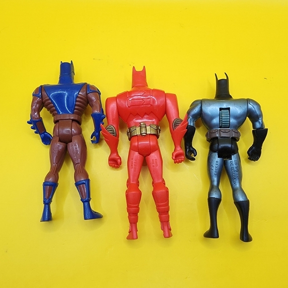 1994 1998 DC Comics 3 Batman Figures 4.5" - Picture 3 of 6